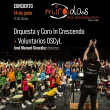 La Orquesta y Coro ‘In Crescendo’ junto a la Orquesta Sinfónica de Castilla y León ofrecerán mañana un concierto en el Hospital Río Hortega de Valladolid
