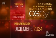 Programación OSCyL diciembre